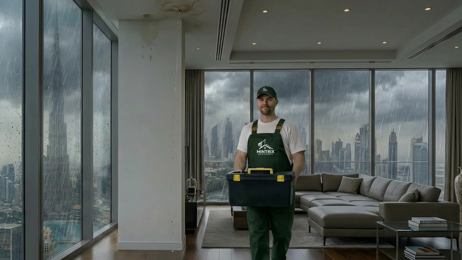 Emergency Home Maintenance in Dubai During Heavy Rain – What You Should Do First